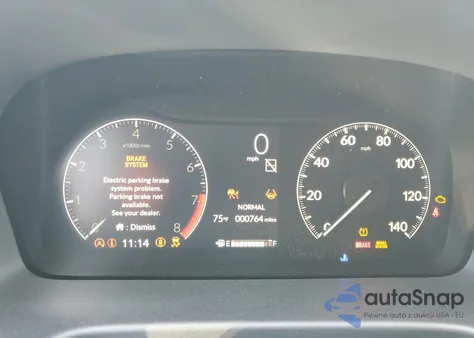 2025 Honda Odyssey Elite z USA, uszkodzony, nr VIN 5FNRL6H98SB061931